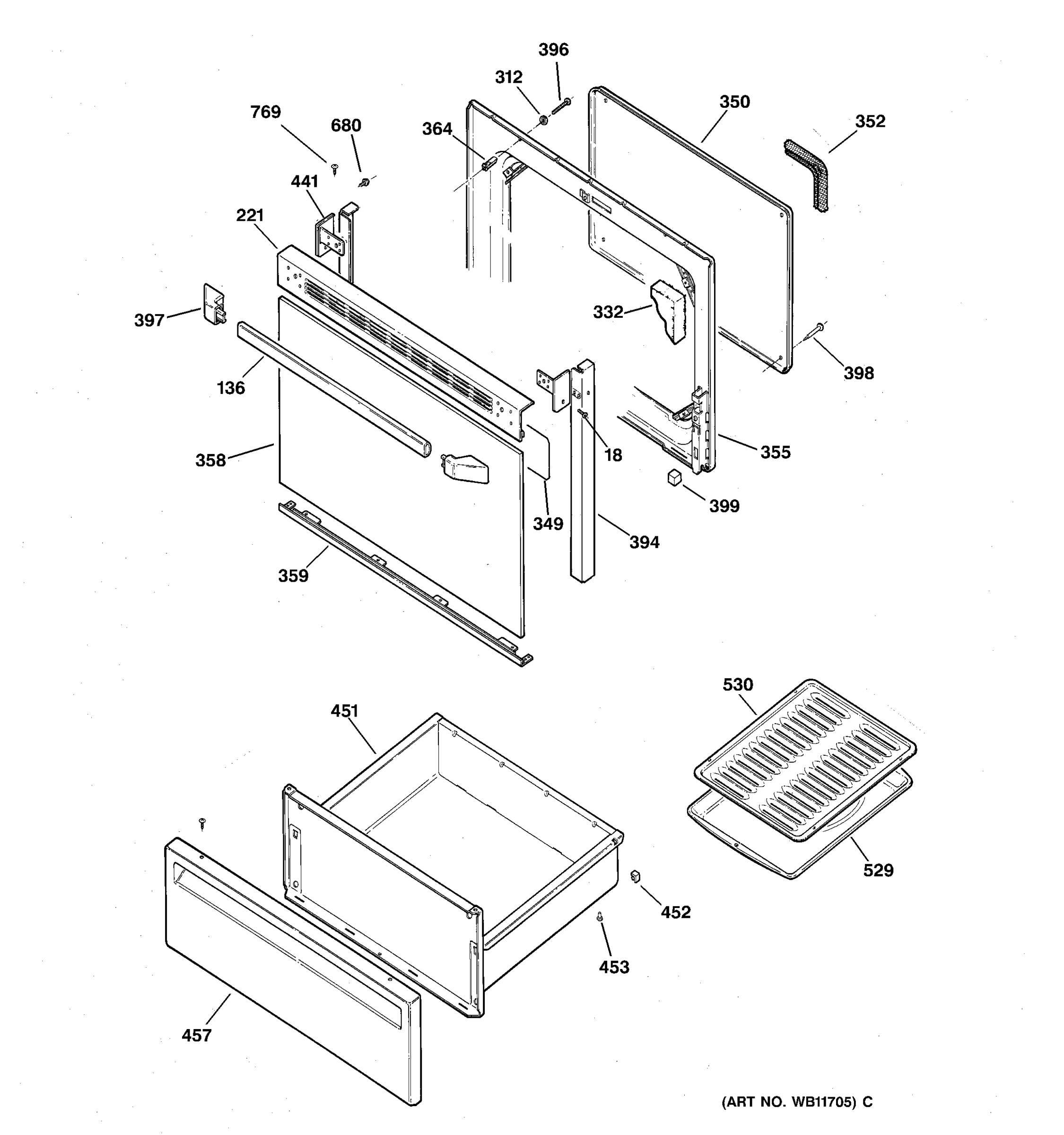 DOOR & DRAWER PARTS