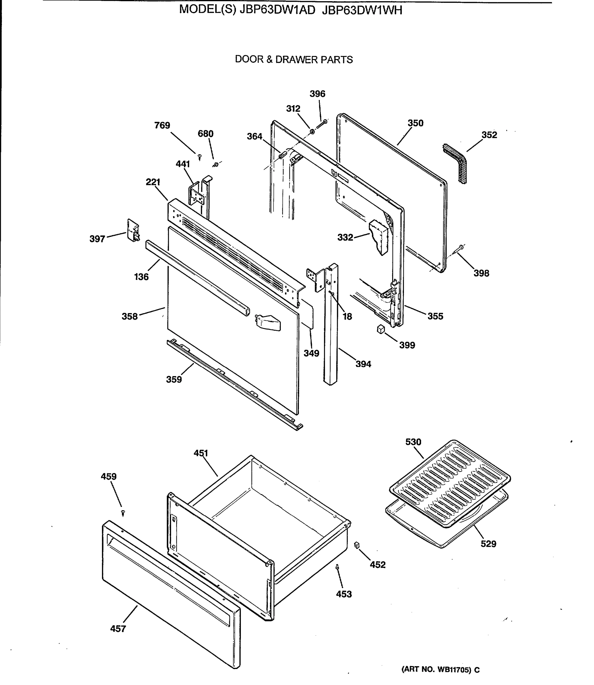 DOOR & DRAWER PARTS
