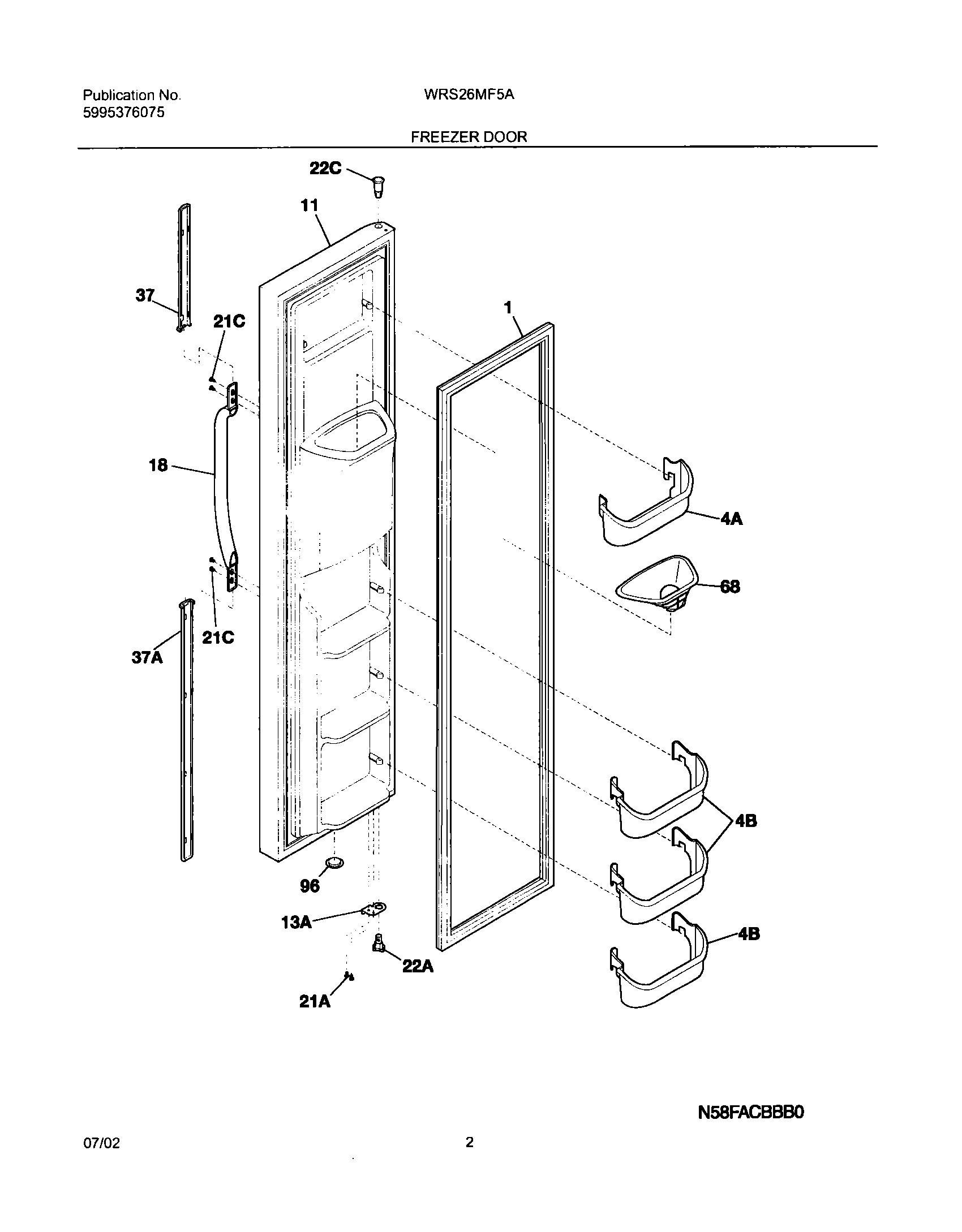 03 - FREEZER DOOR