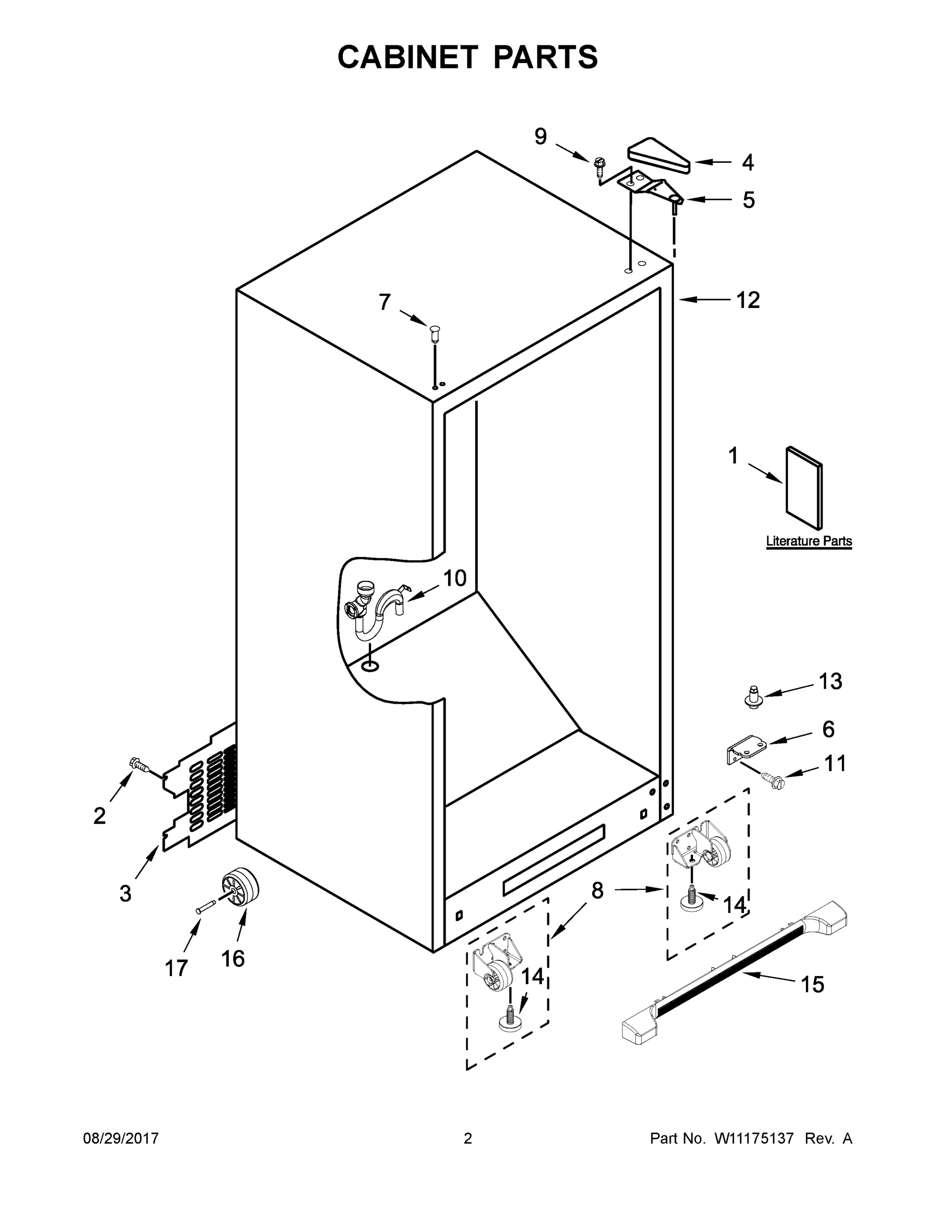 02 - CABINET PARTS