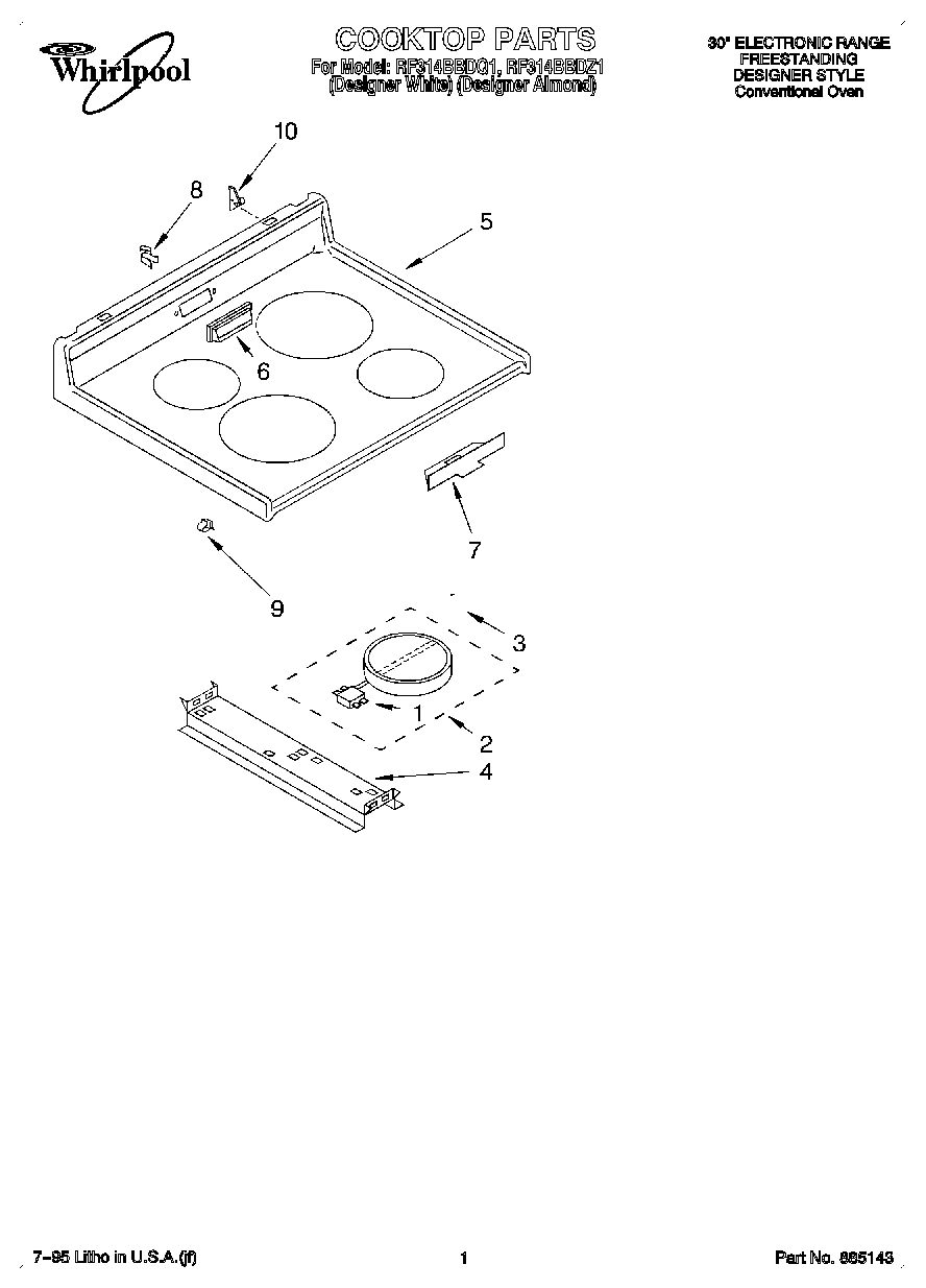 01 - COOKTOP, LITERATURE