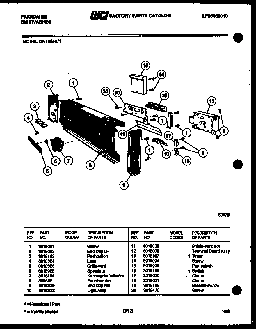 02 - CONSOLE AND CONTROL PARTS