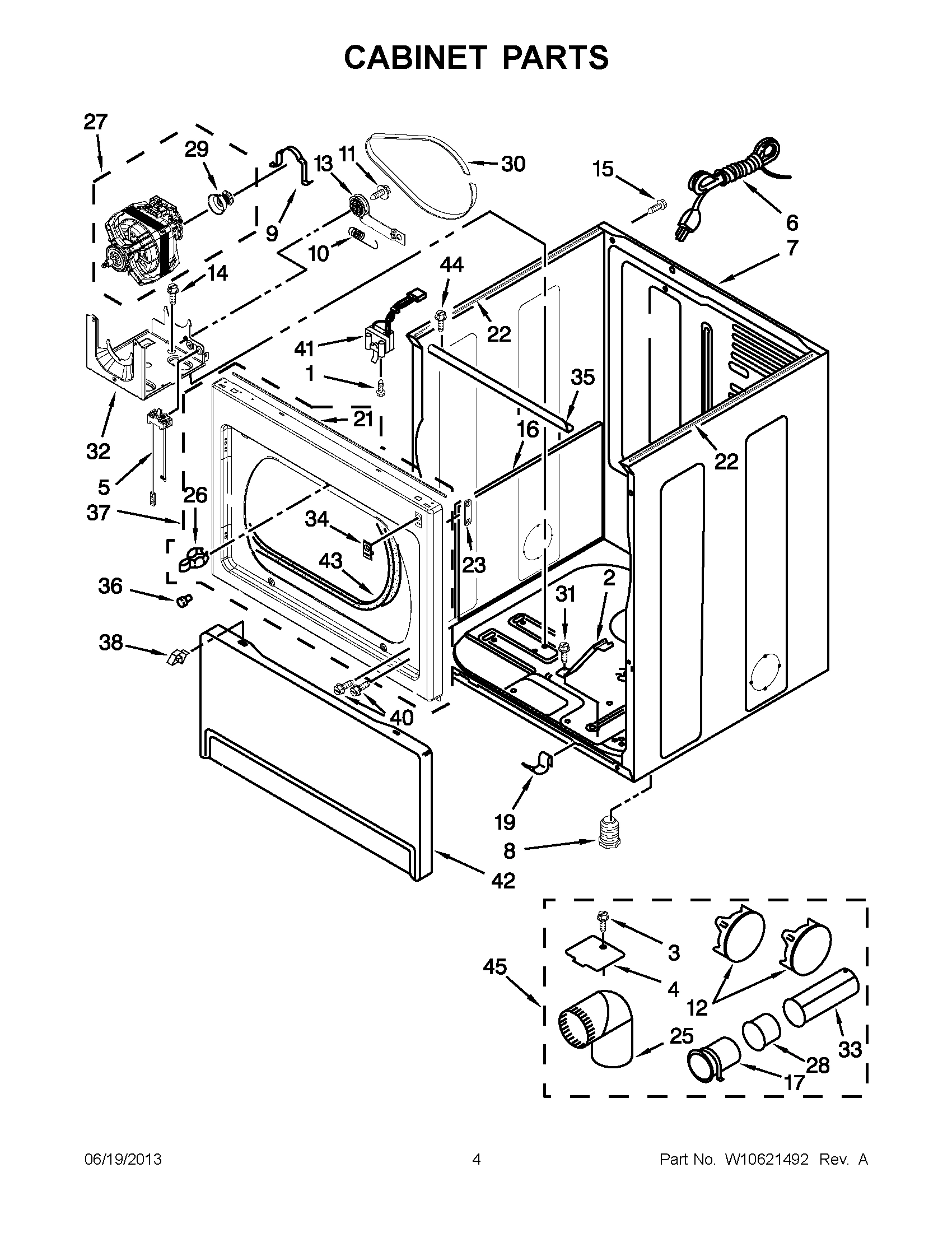 02 - CABINET PARTS