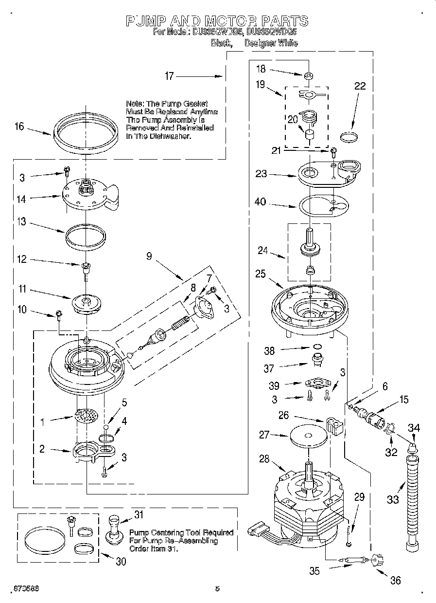 04 - PUMP AND MOTOR