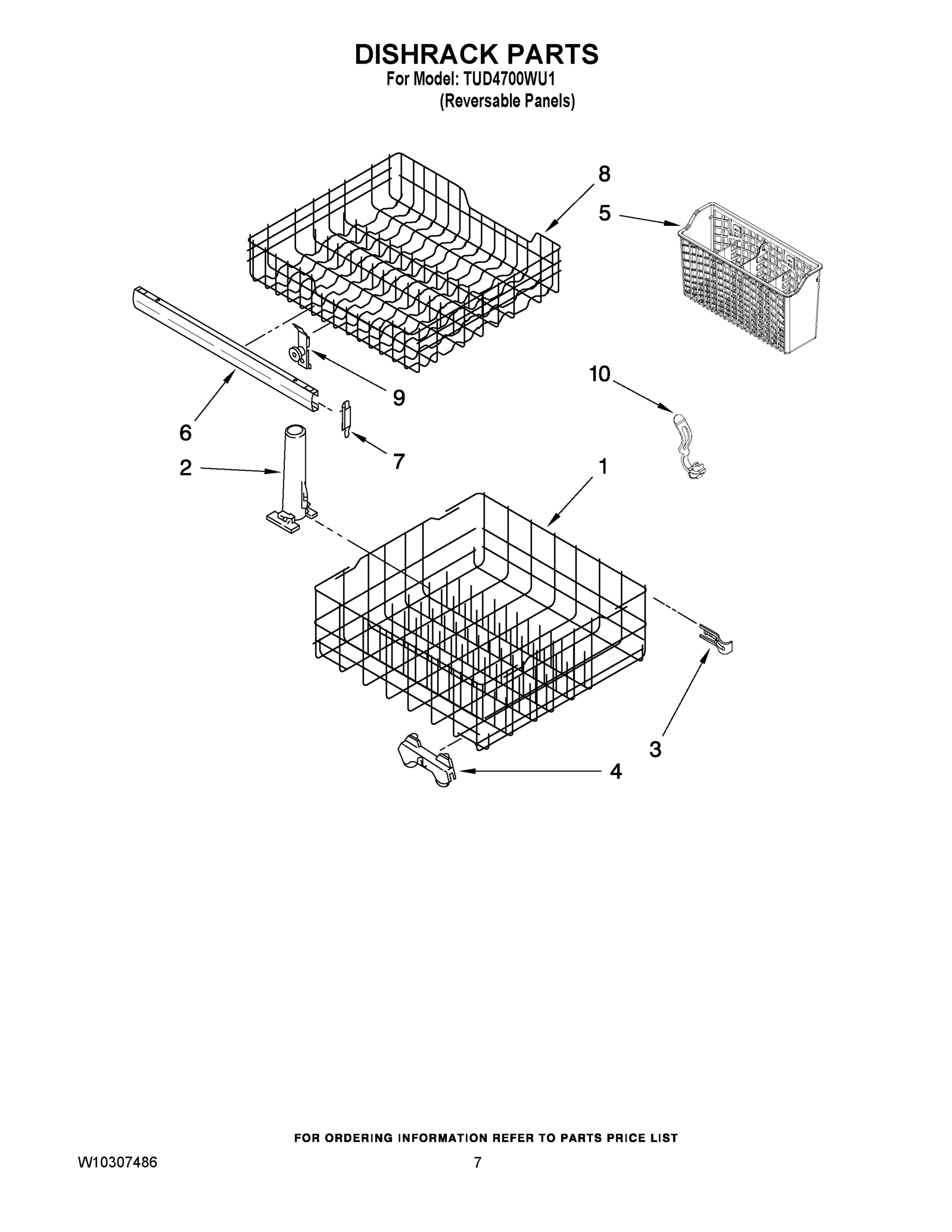 06 - DISHRACK PARTS