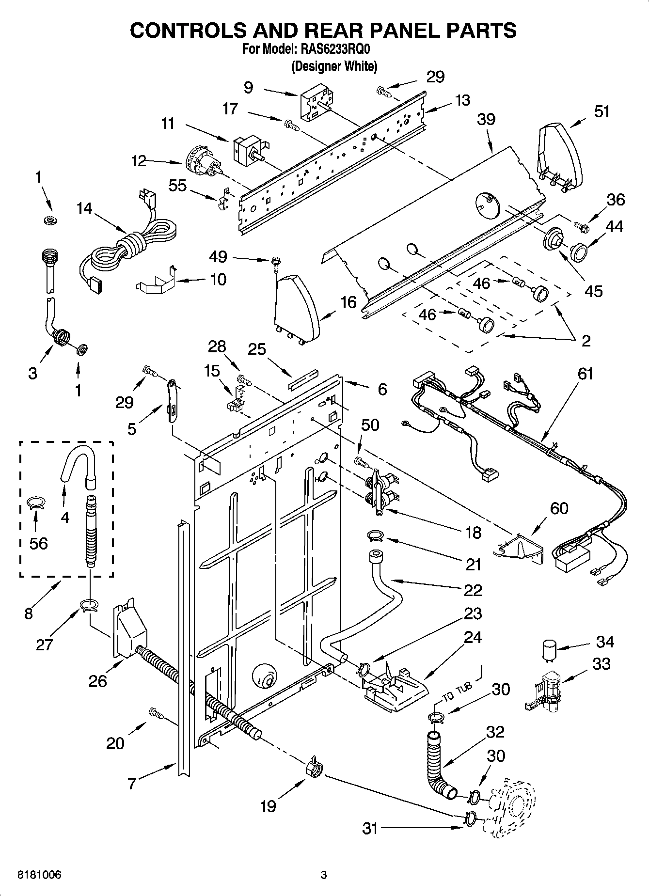 02 - CONTROLS AND REAR PANEL PARTS