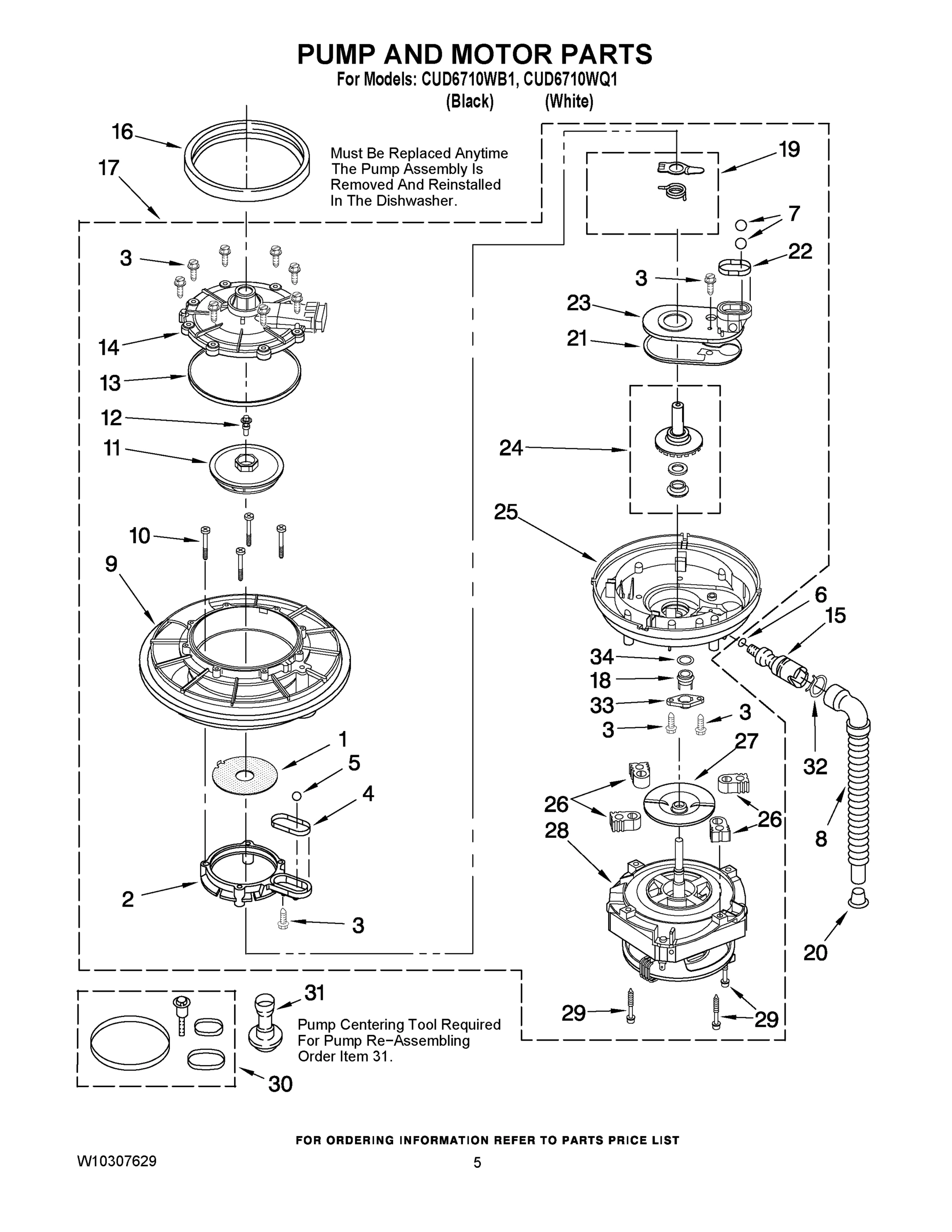 04 - PUMP AND MOTOR PARTS