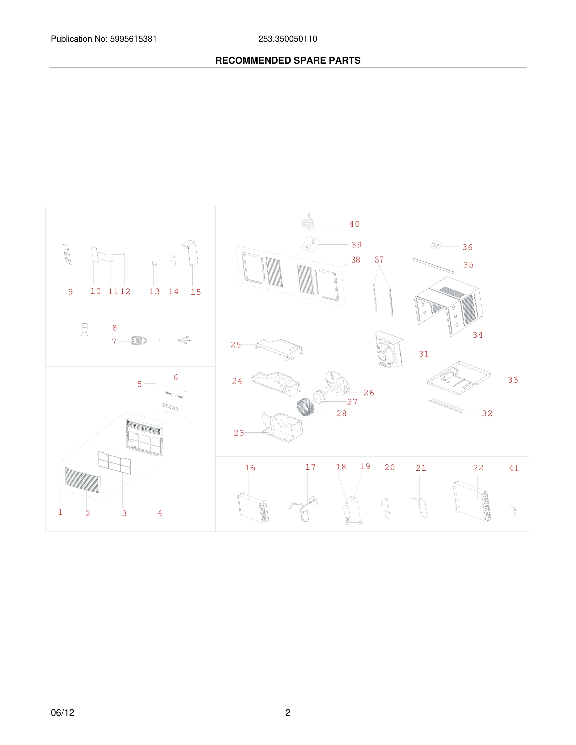 03 - RECOMMENDED SPARE PARTS