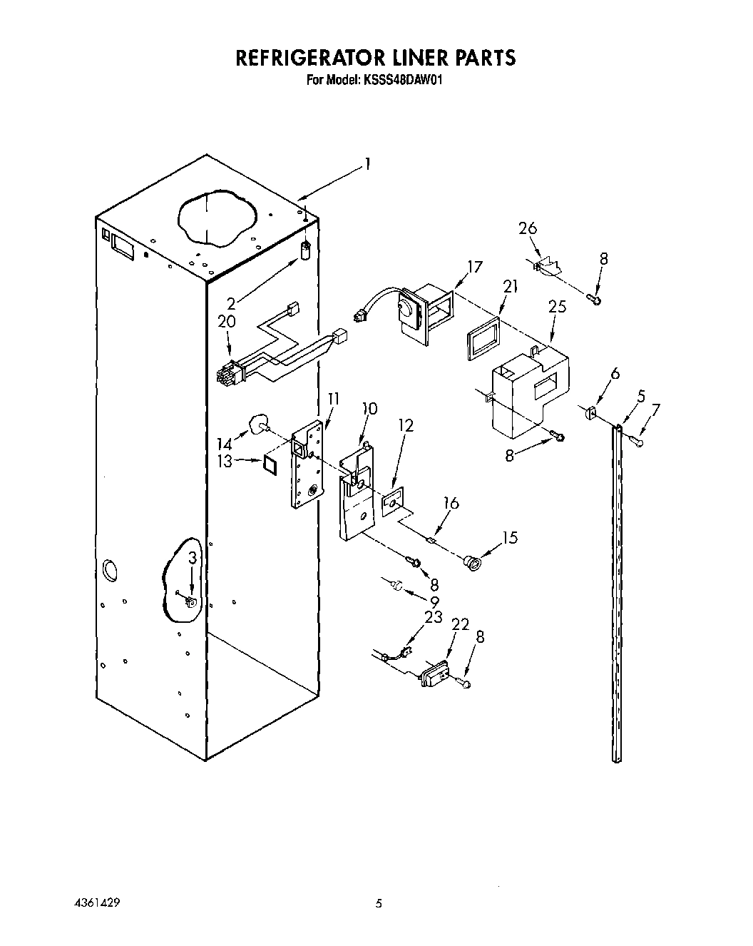 03 - REFRIGERATOR LINER