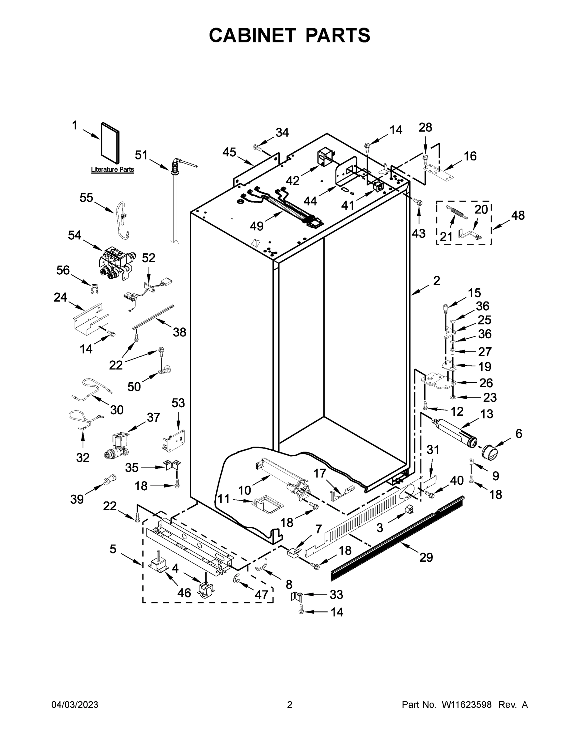 02 - CABINET PARTS