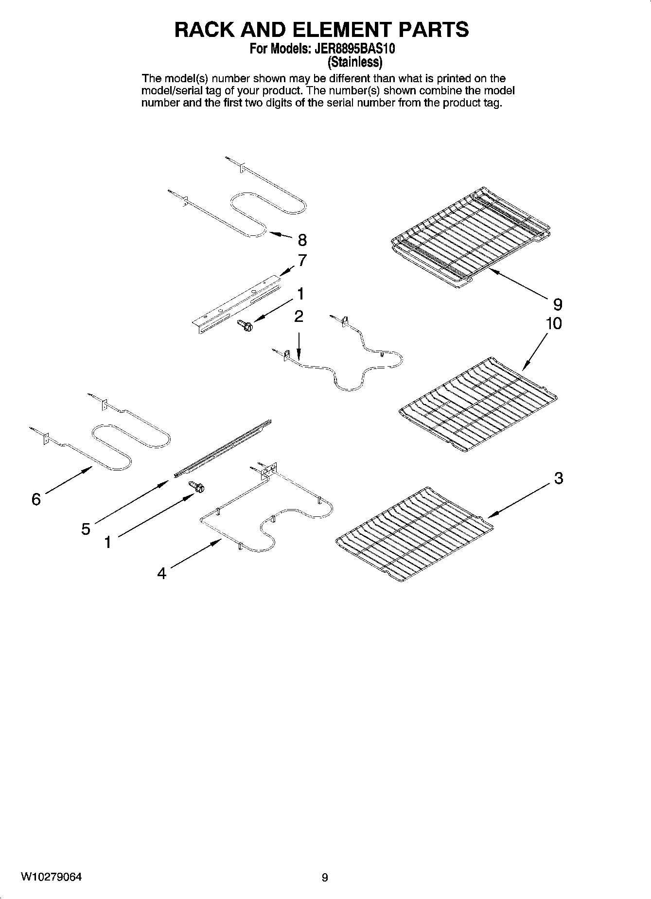 06 - RACK AND ELEMENT PARTS