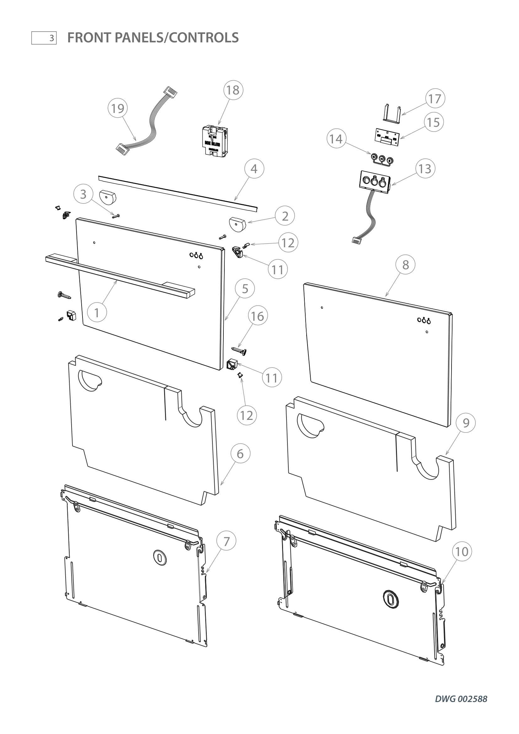 FRONT PANELS/CONTROLS