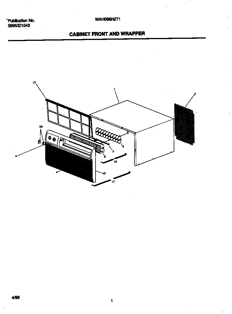 02 - CABINET FRONT/WRAPPER