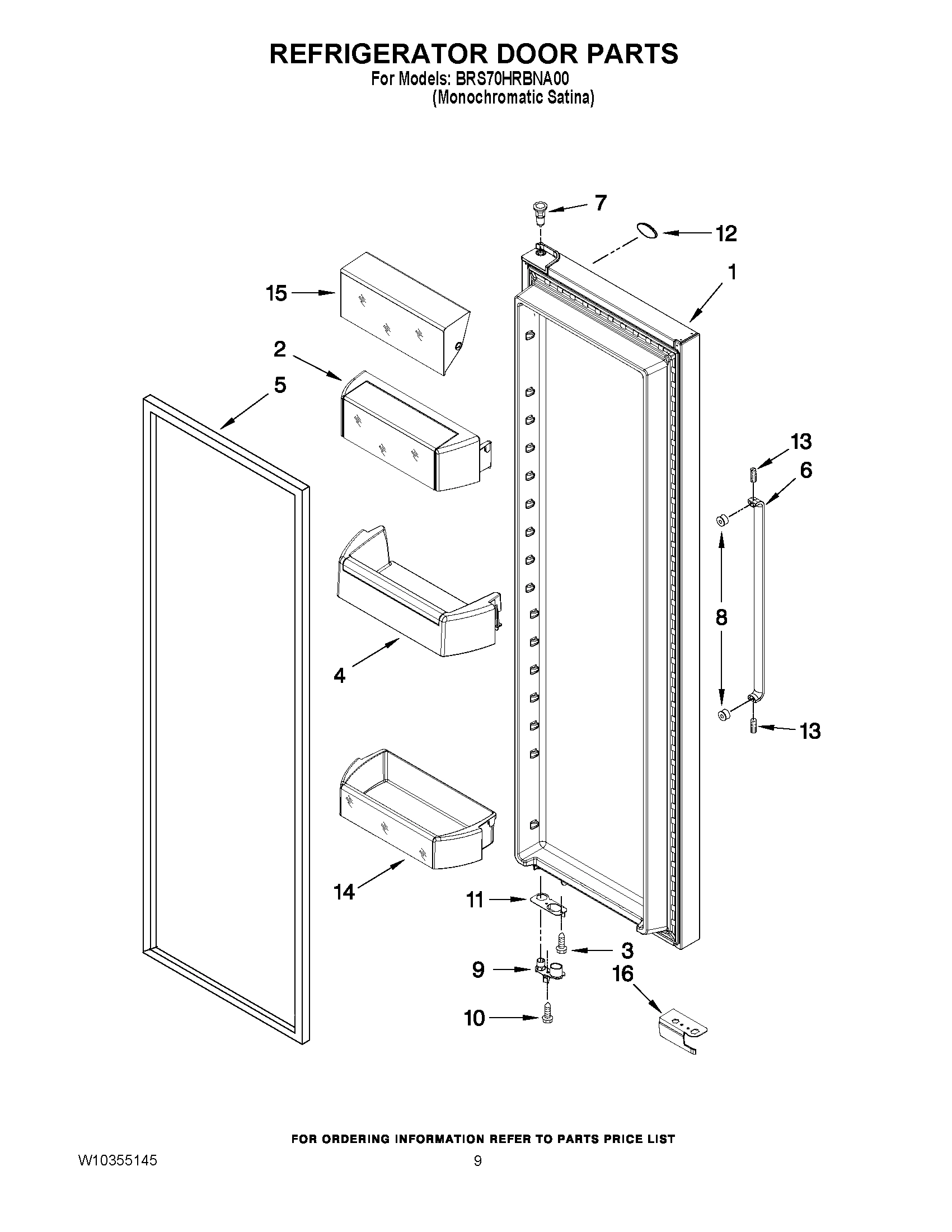06 - REFRIGERATOR DOOR PARTS