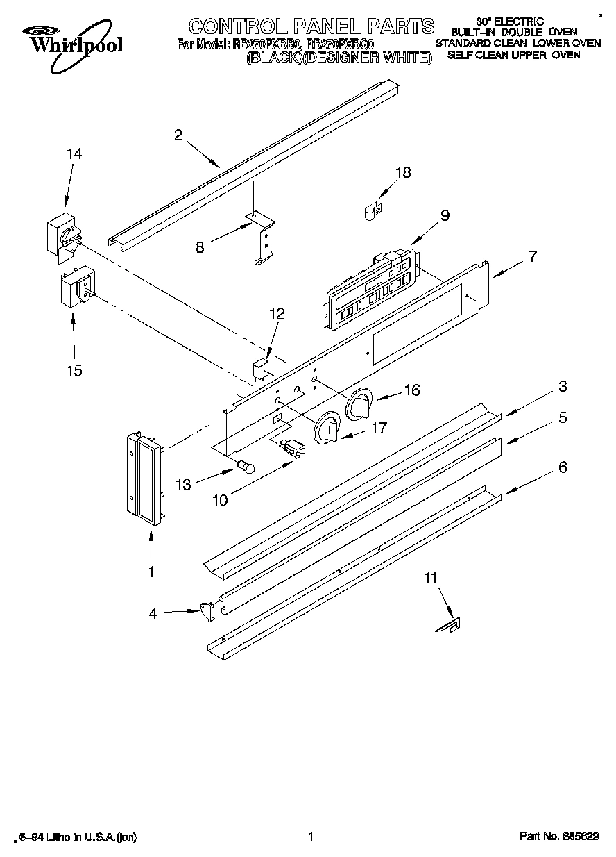 01 - CONTROL PANEL, LITERATURE