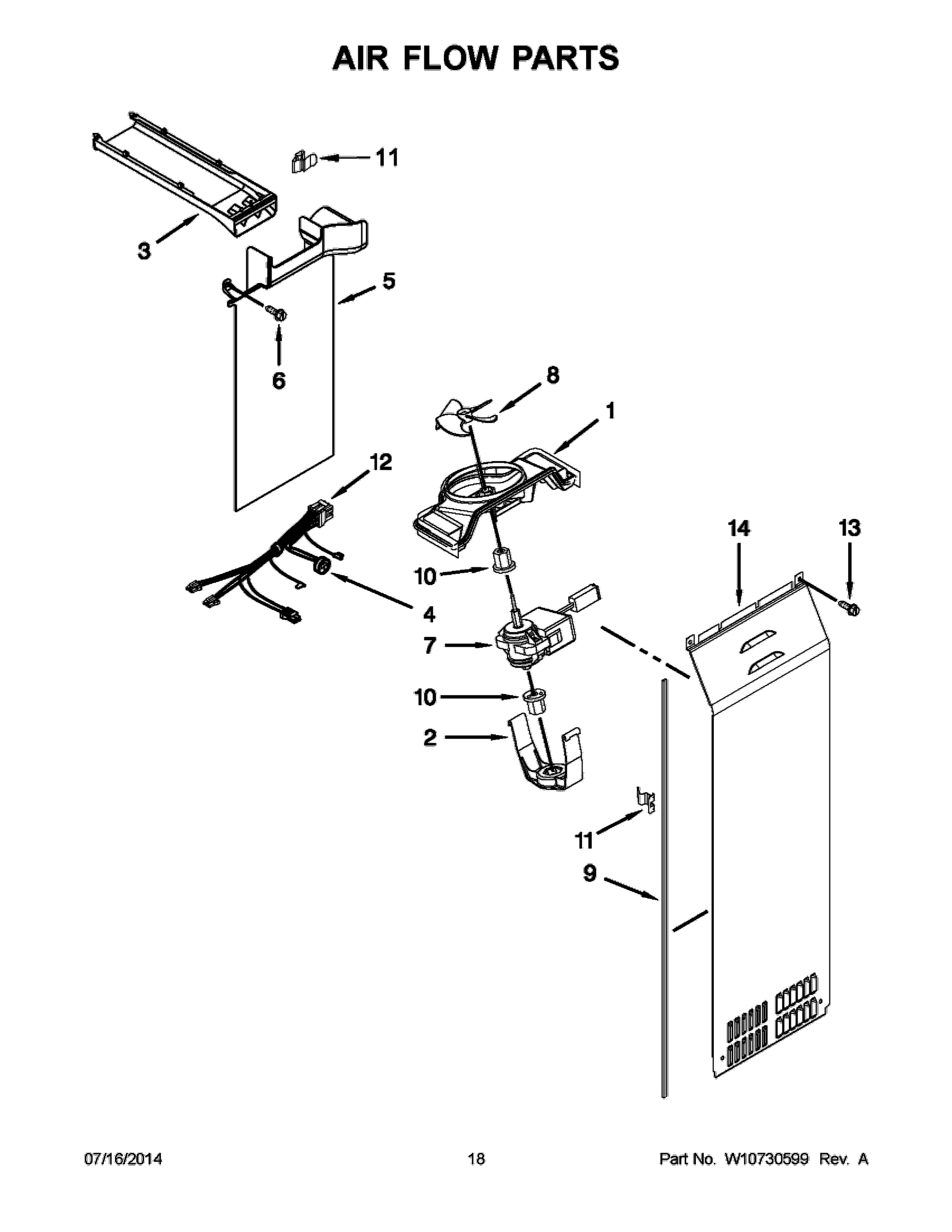 10 - AIR FLOW PARTS