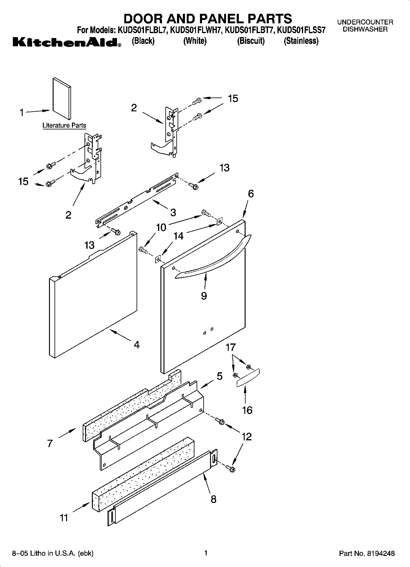 01 - DOOR AND PANEL PARTS