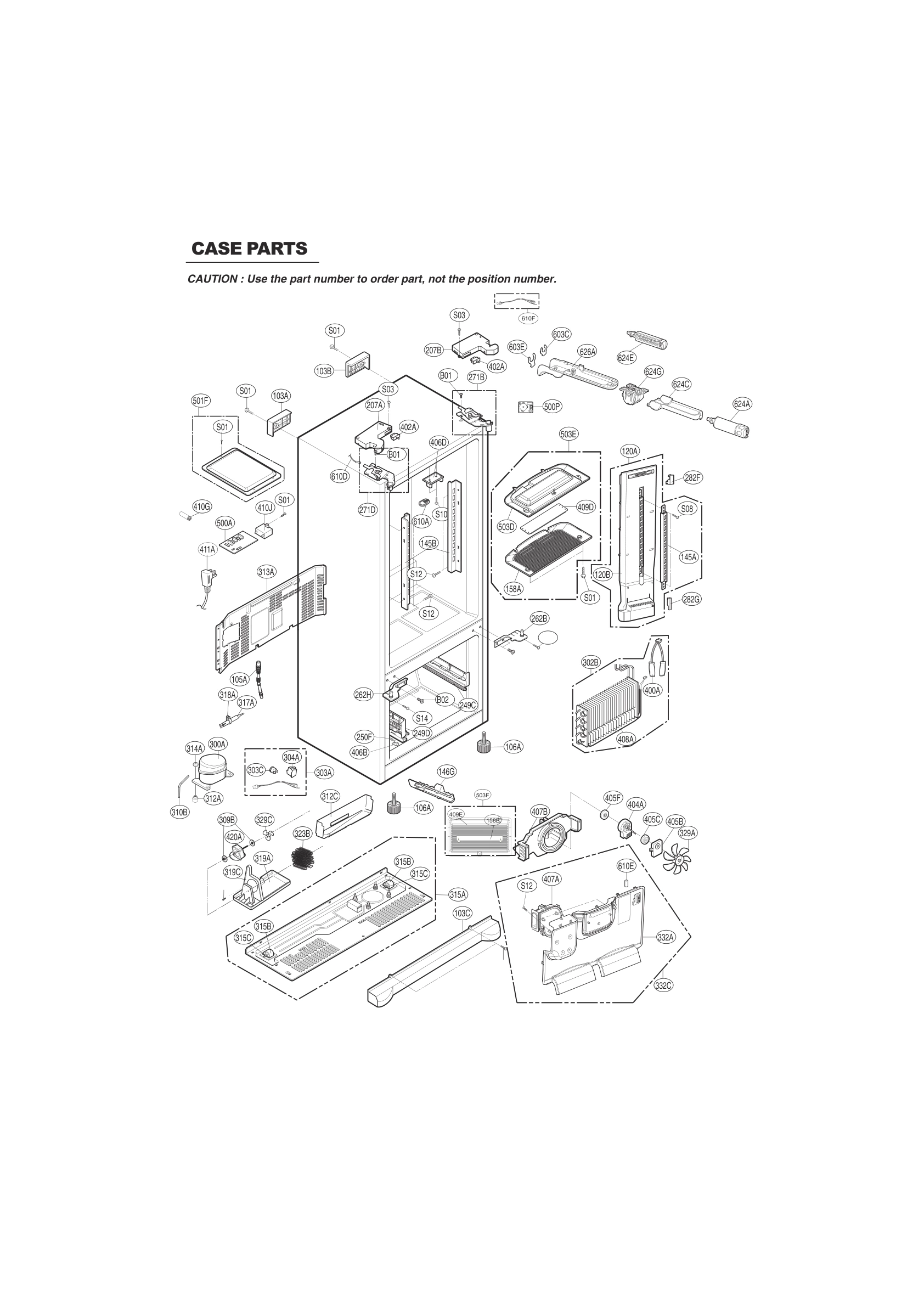 CASE PARTS