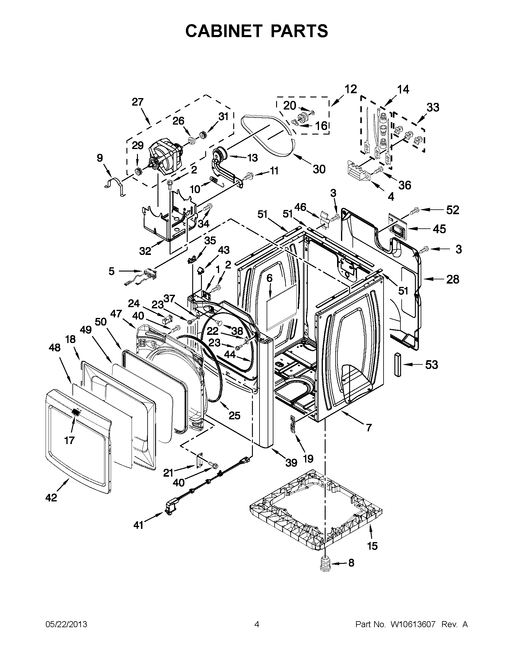 02 - CABINET PARTS
