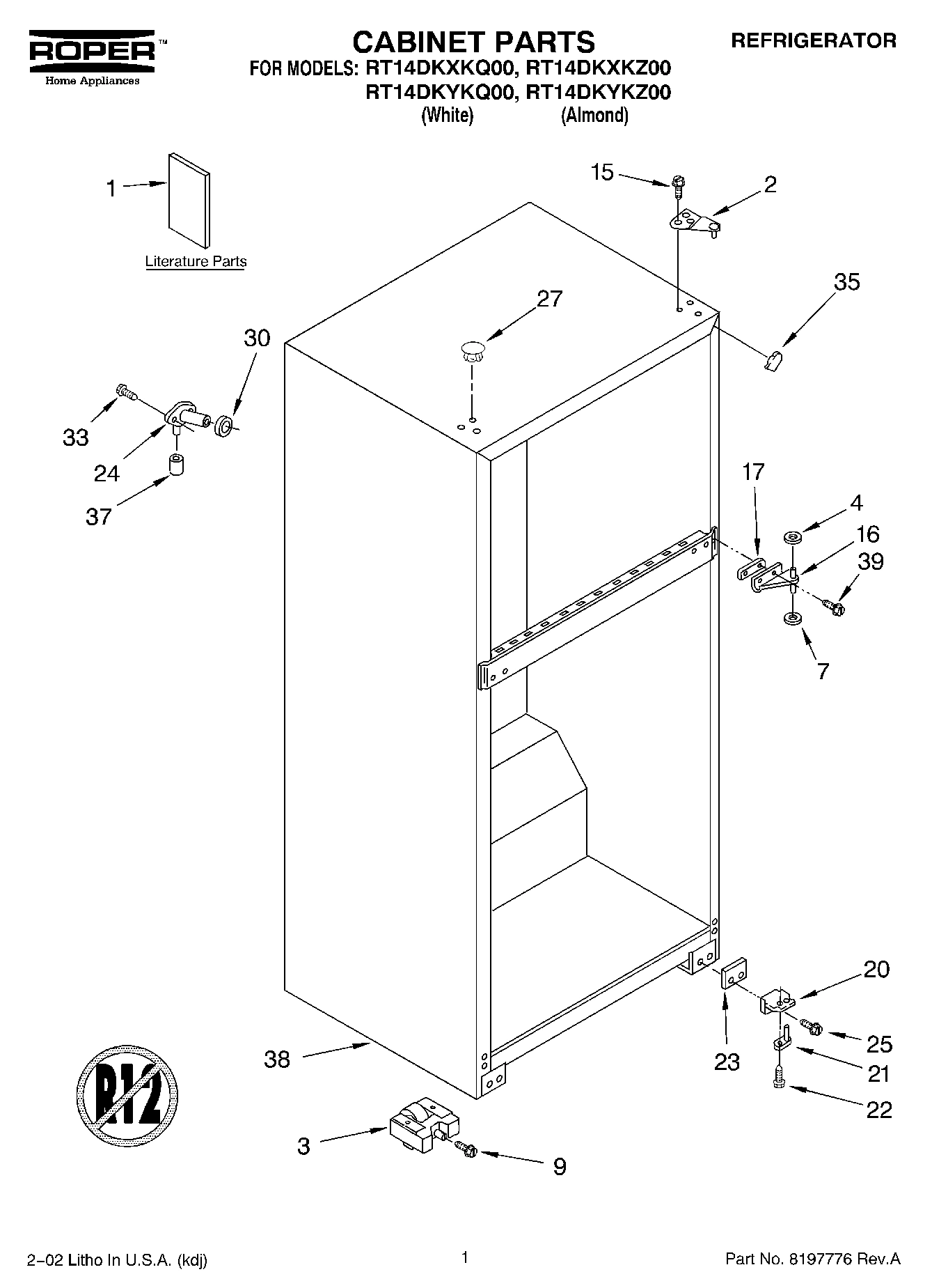 01 - CABINET, LITERATURE