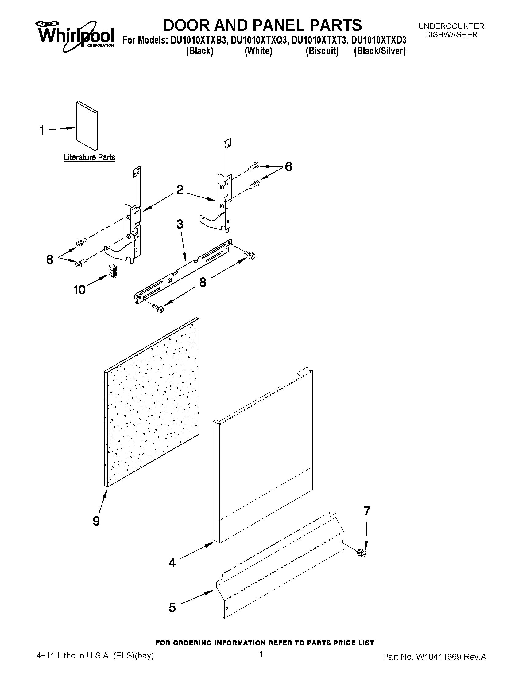 01 - DOOR AND PANEL PARTS