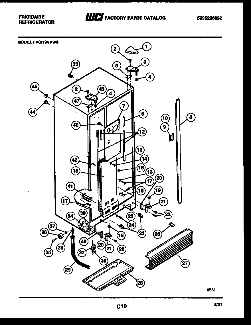 04 - CABINET PARTS