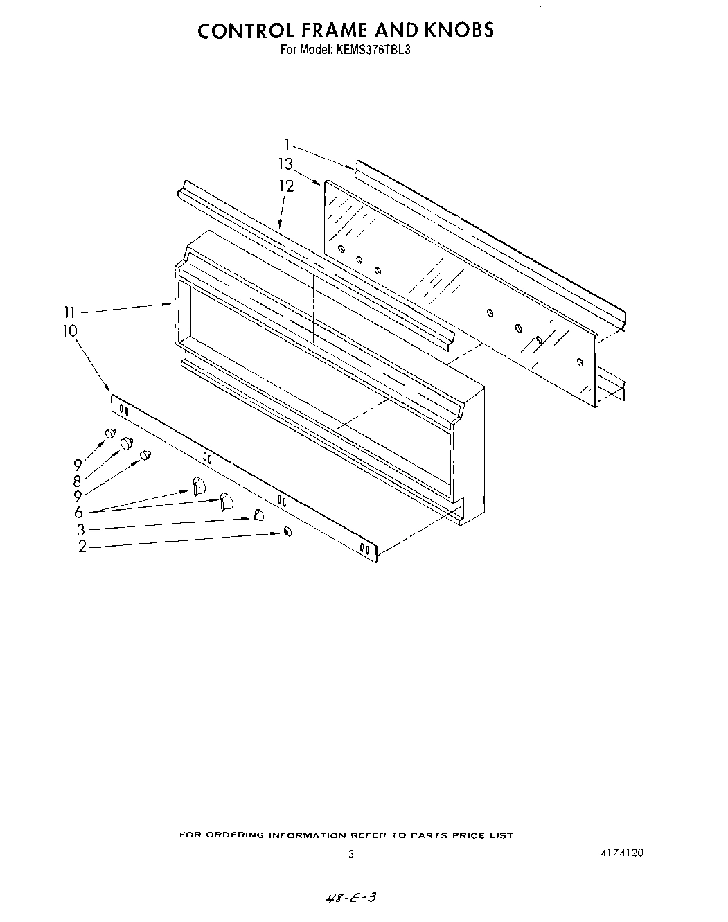 03 - CONTROL FRAME AND KNOBS