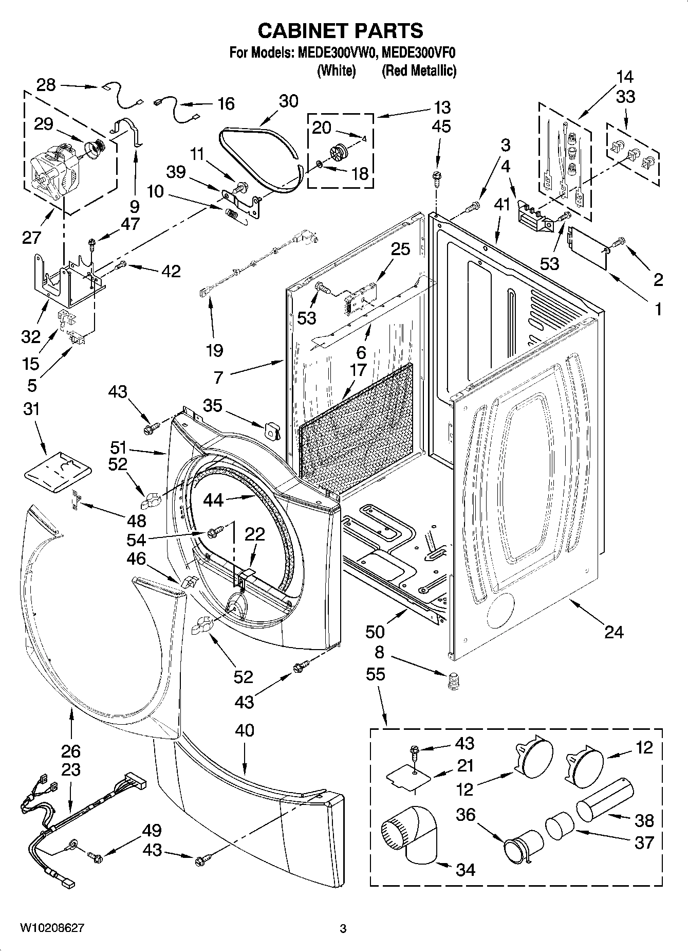 02 - CABINET PARTS