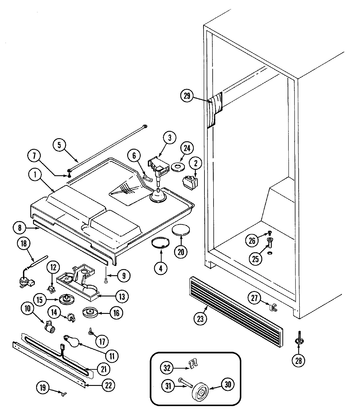 03 - FRESH FOOD COMPARTMENT