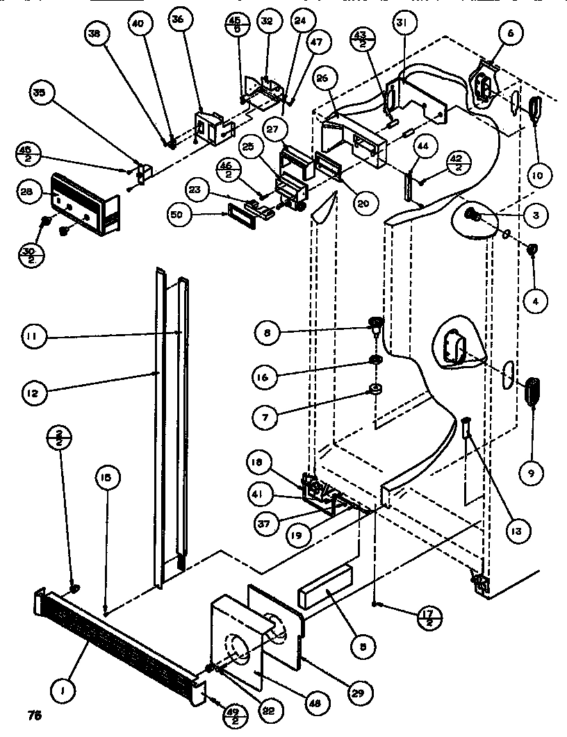 02 - CONTROLS & CABINET (REF/FRZ)