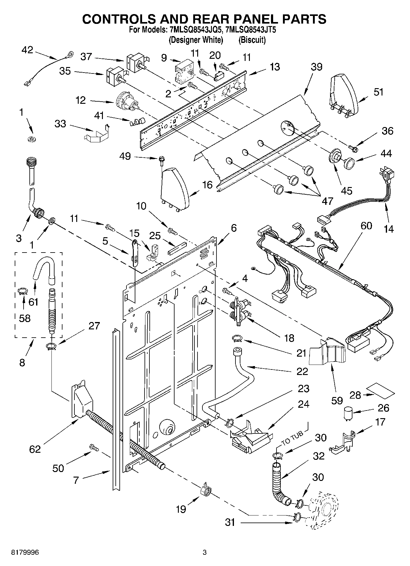 02 - CONTROLS AND REAR PANEL PARTS