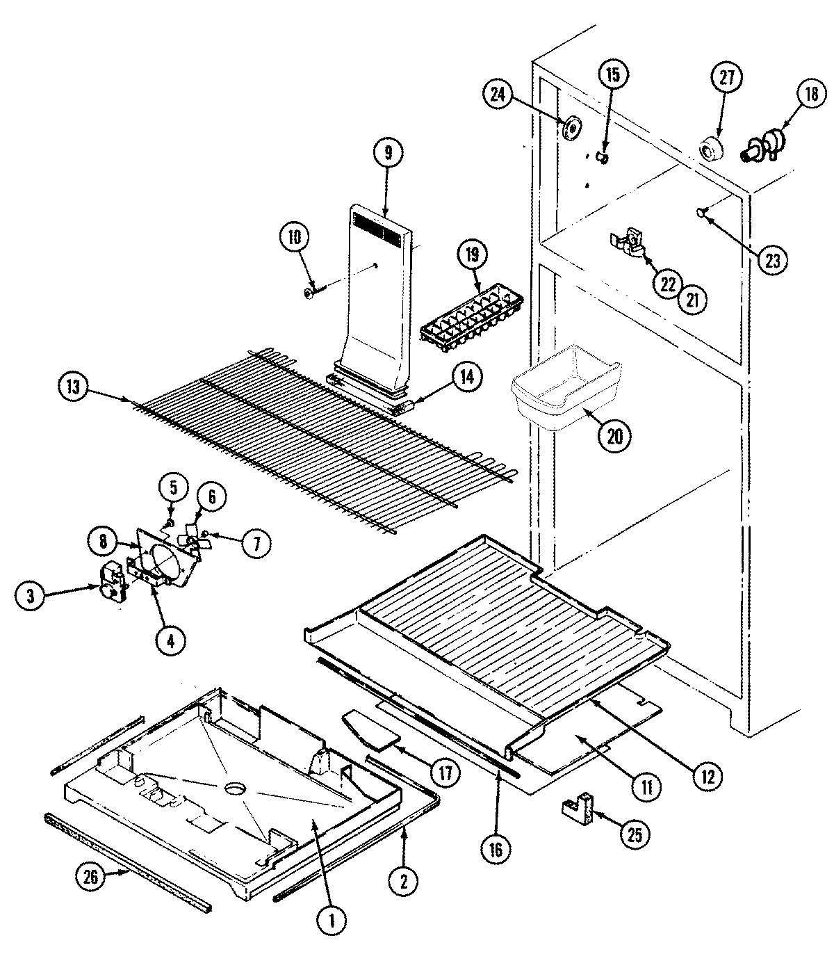 01 - FREEZER COMPARTMENT