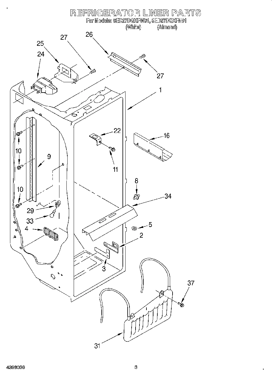 02 - REFRIGERATOR LINER