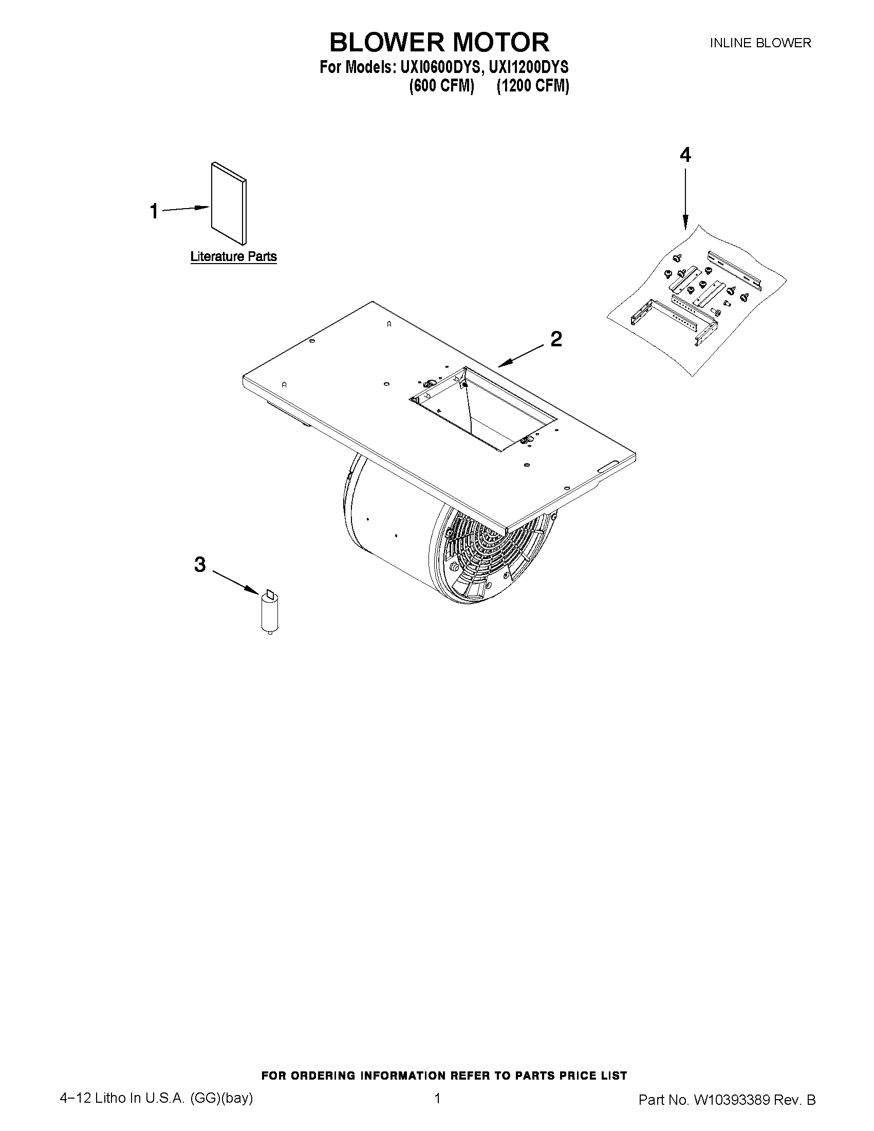 01 - BLOWER MOTOR