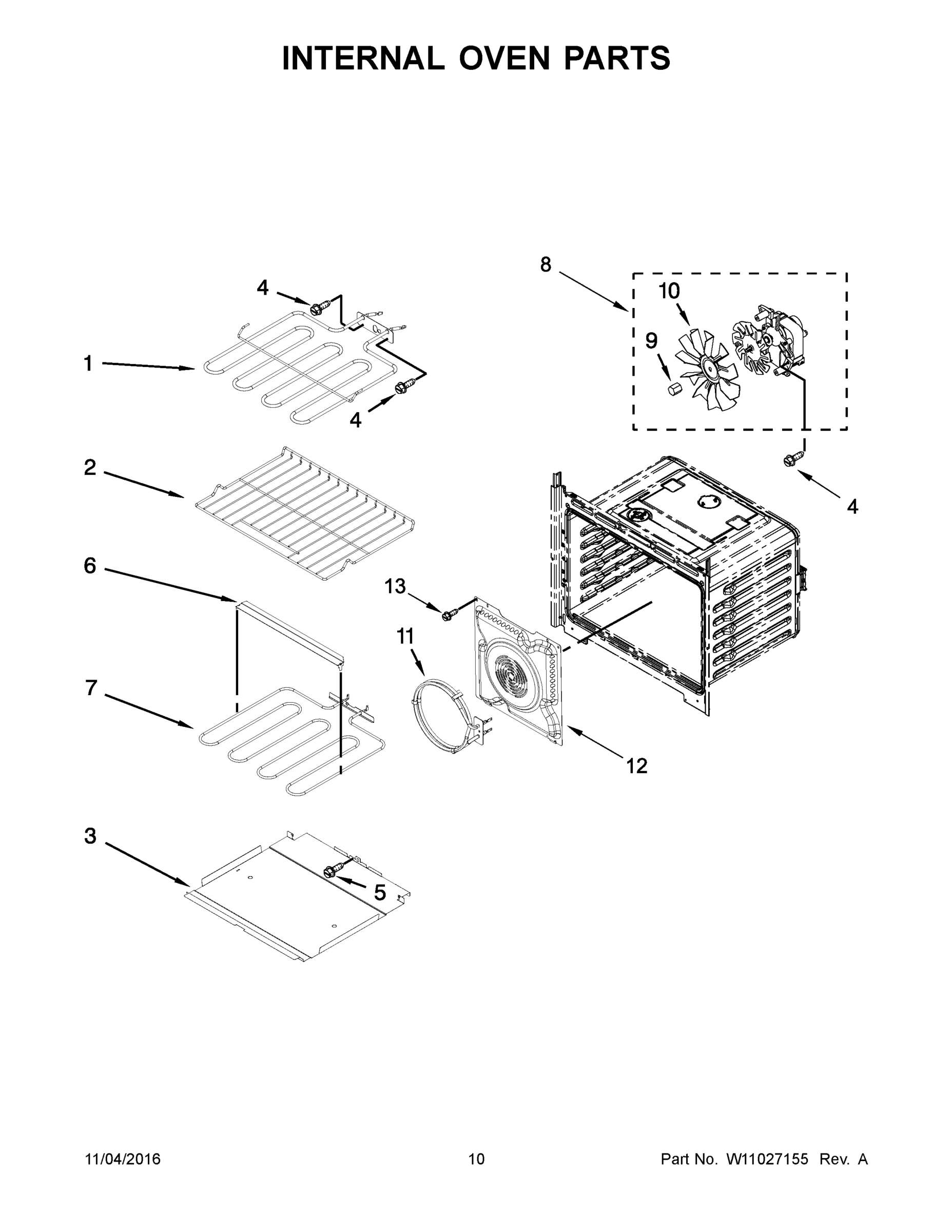 06 - INTERNAL OVEN PARTS