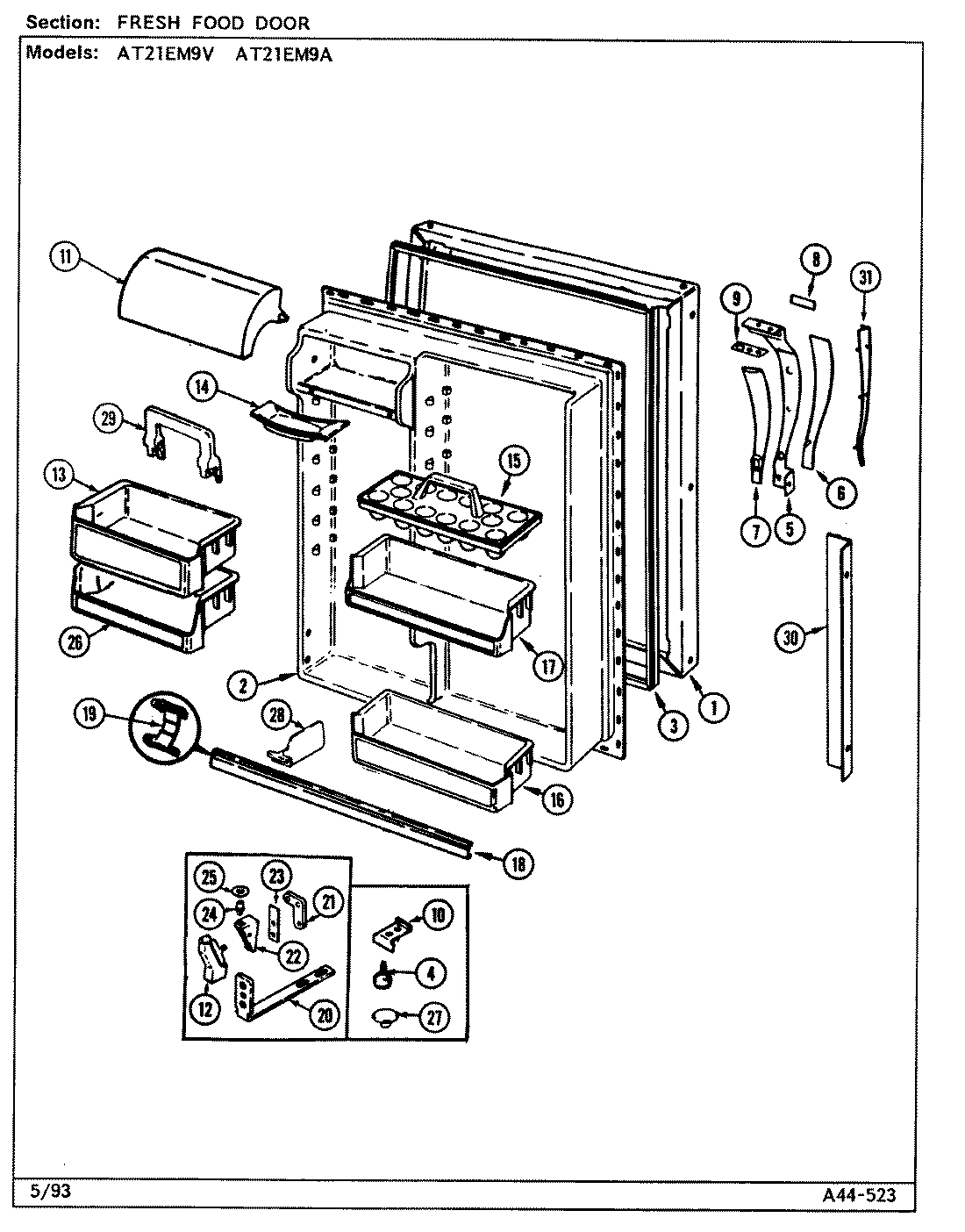 05 - FRESH FOOD DOOR