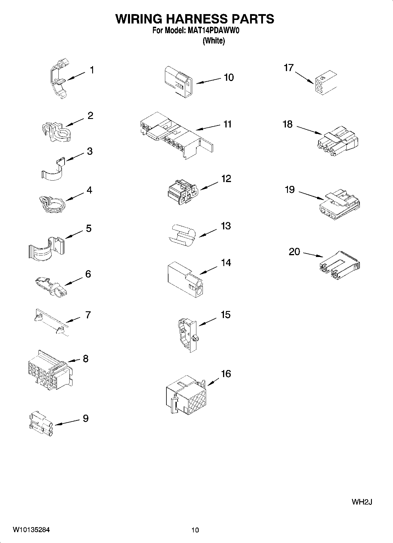 08 - WIRING HARNESS PARTS