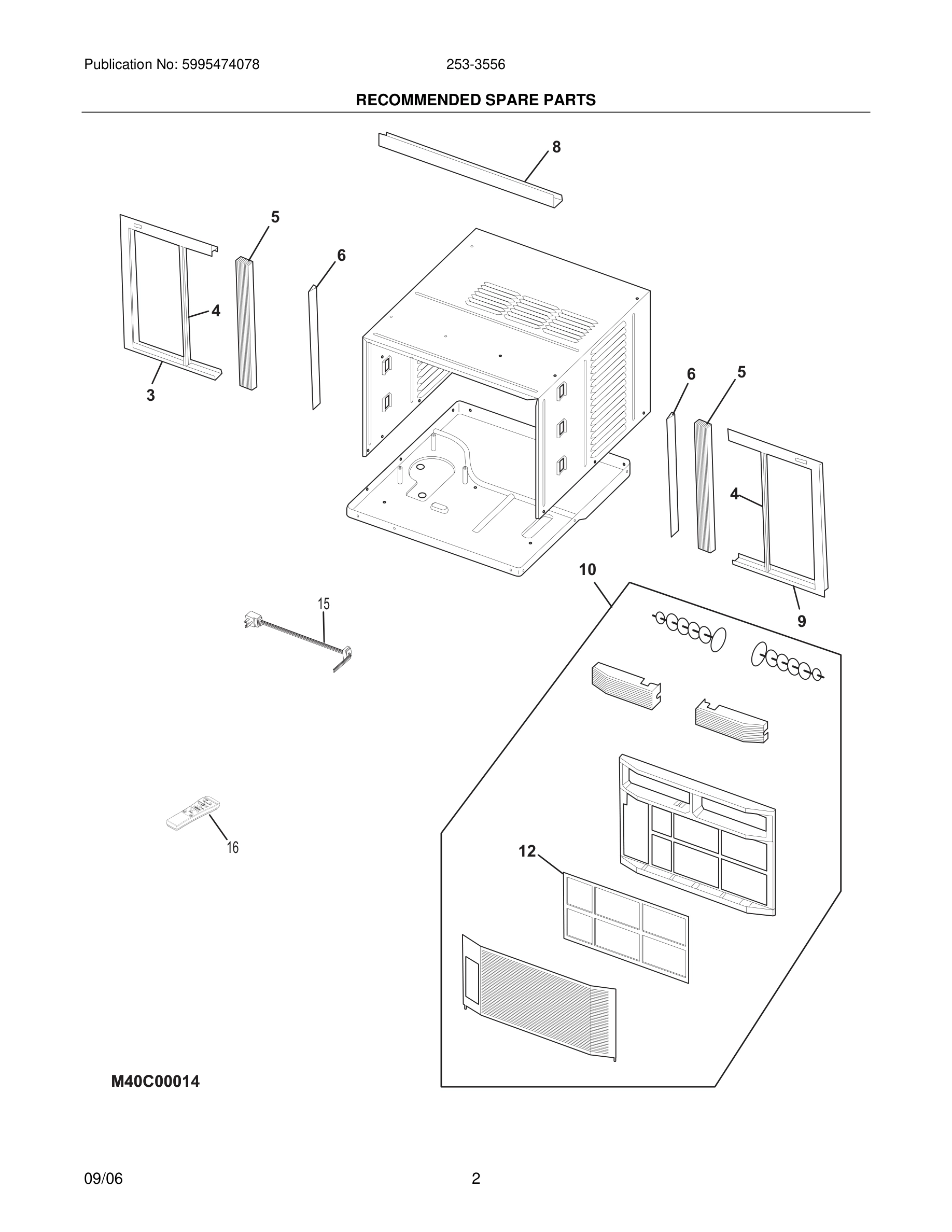03 - RECOMMENDED SPARE PARTS