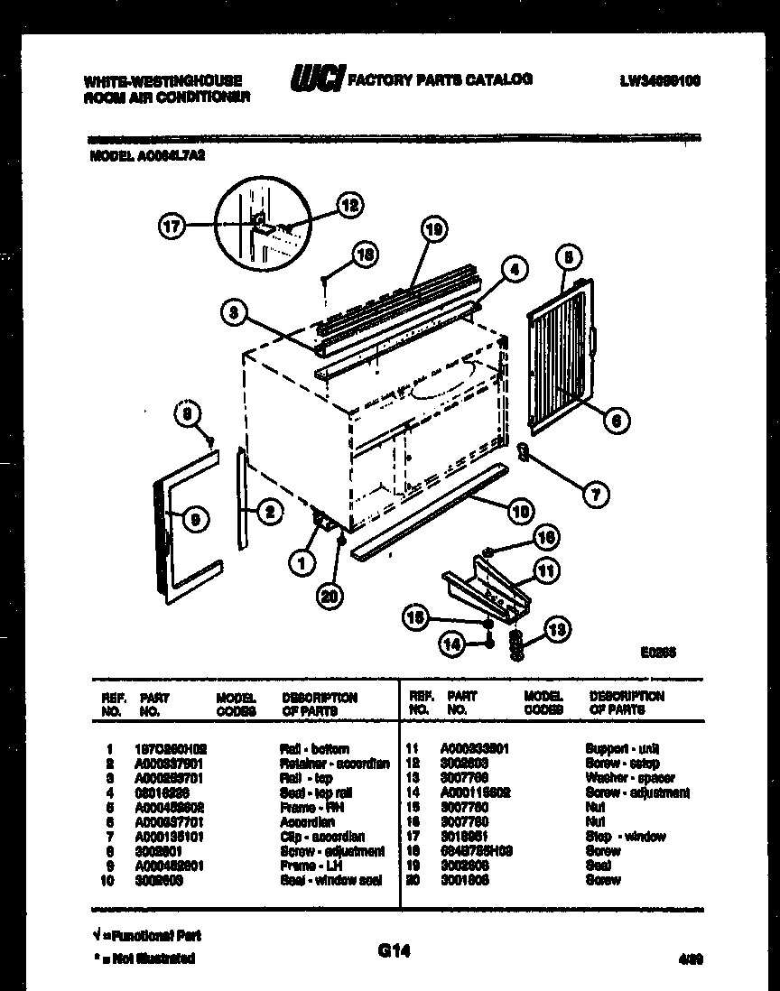 06 - CABINET AND INSTALLATION PARTS