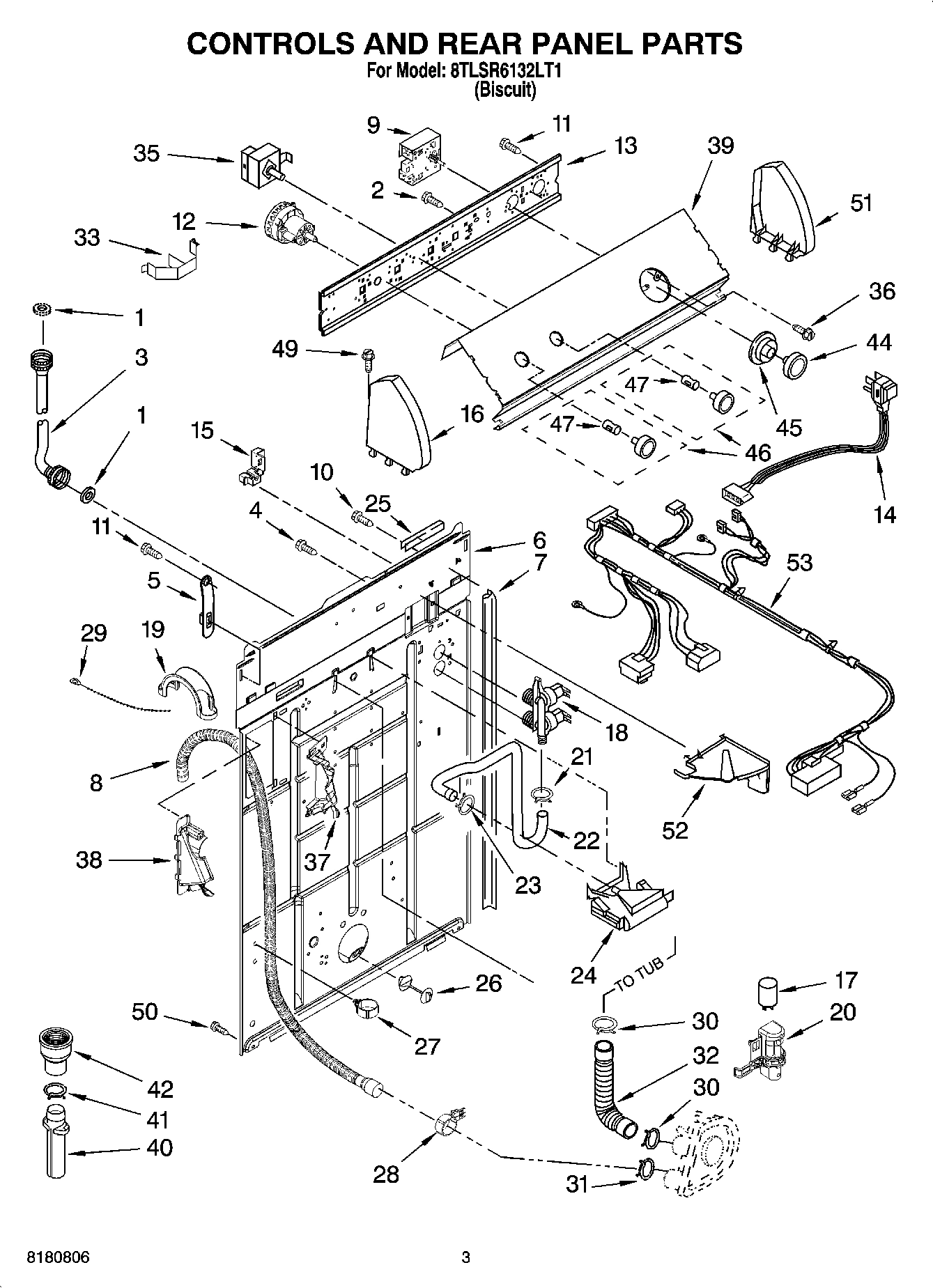 02 - CONTROLS AND REAR PANEL PARTS
