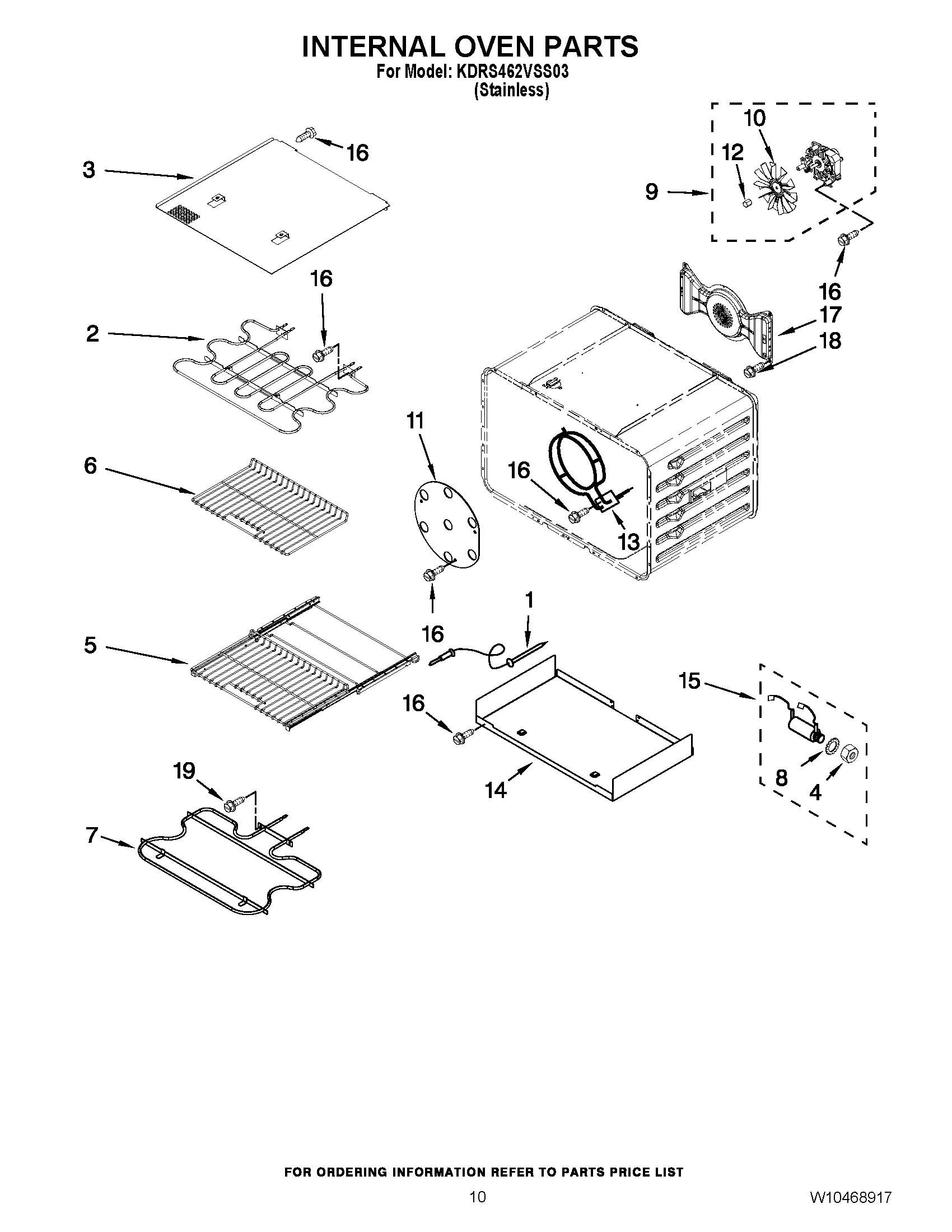 07 - INTERNAL OVEN PARTS