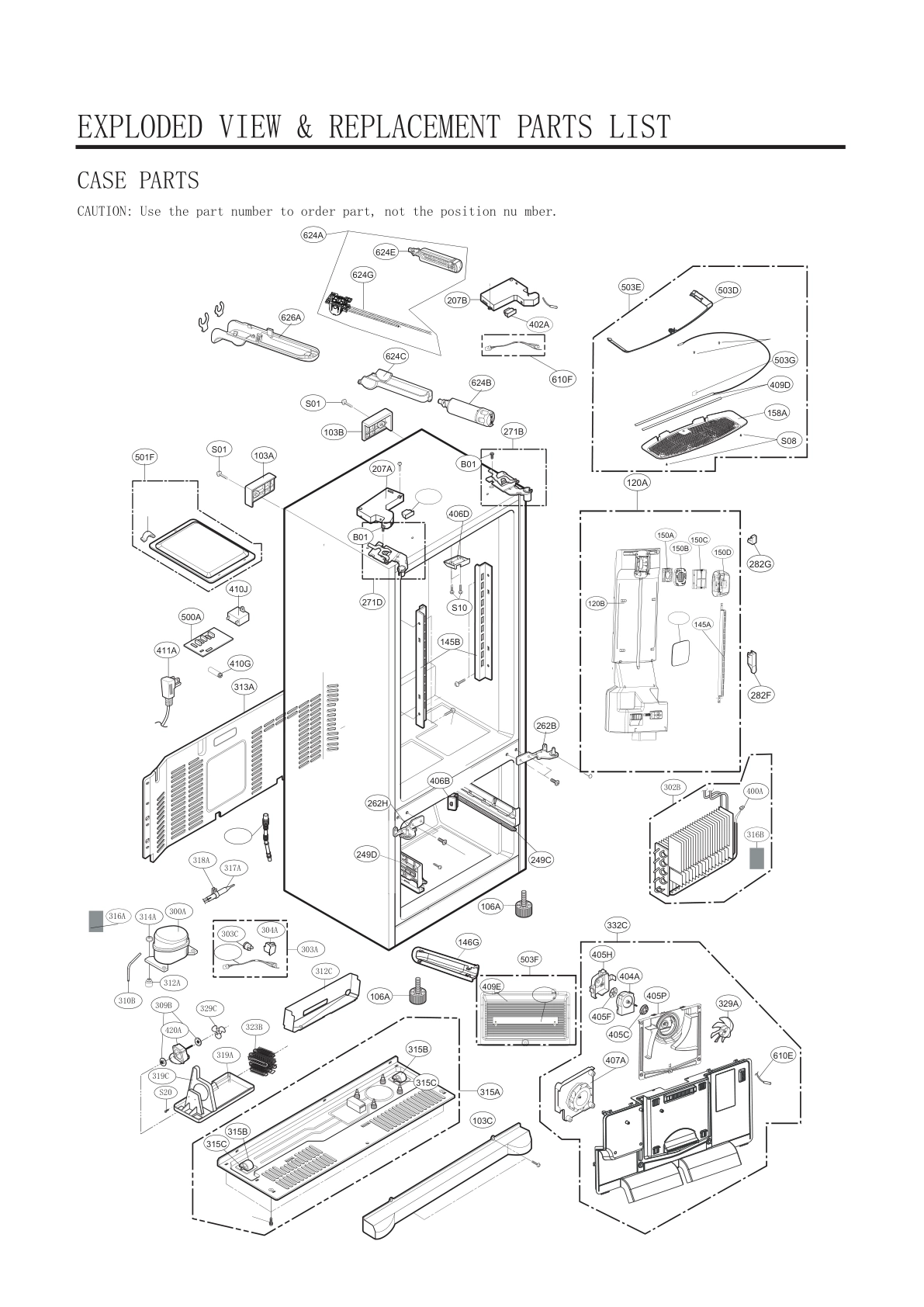 CASE PARTS