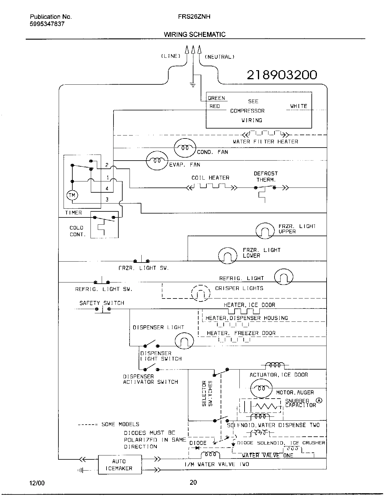 20 - WIRING SCHEMATIC