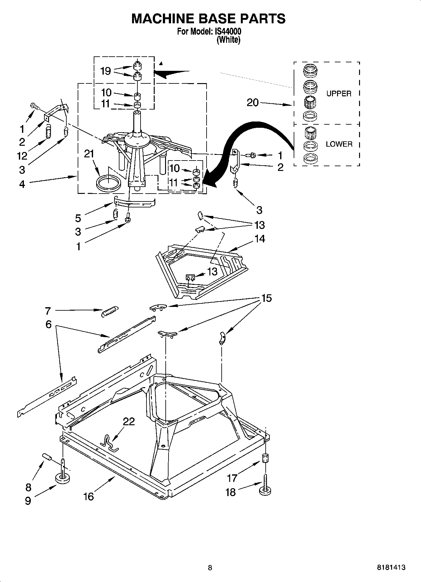 05 - MACHINE BASE PARTS