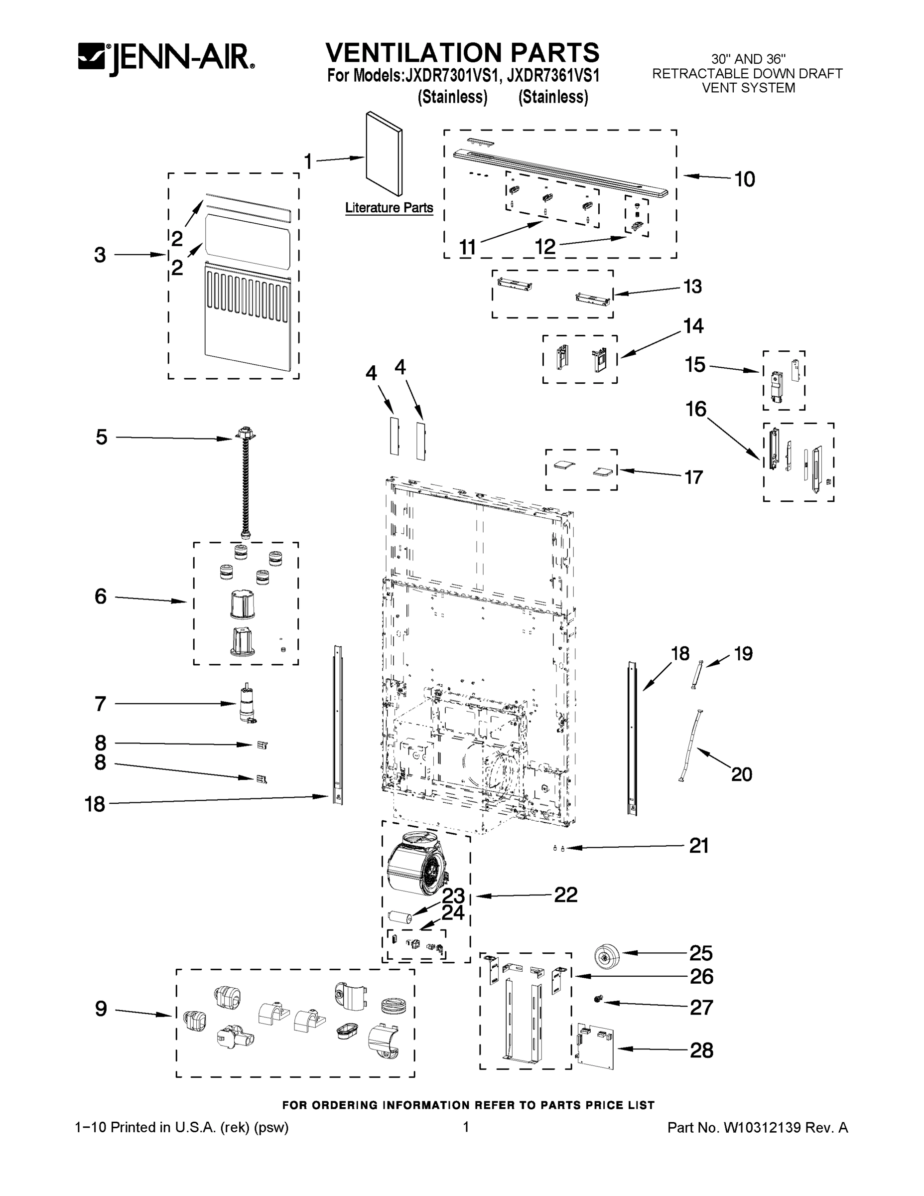 01 - VENTILATION PARTS