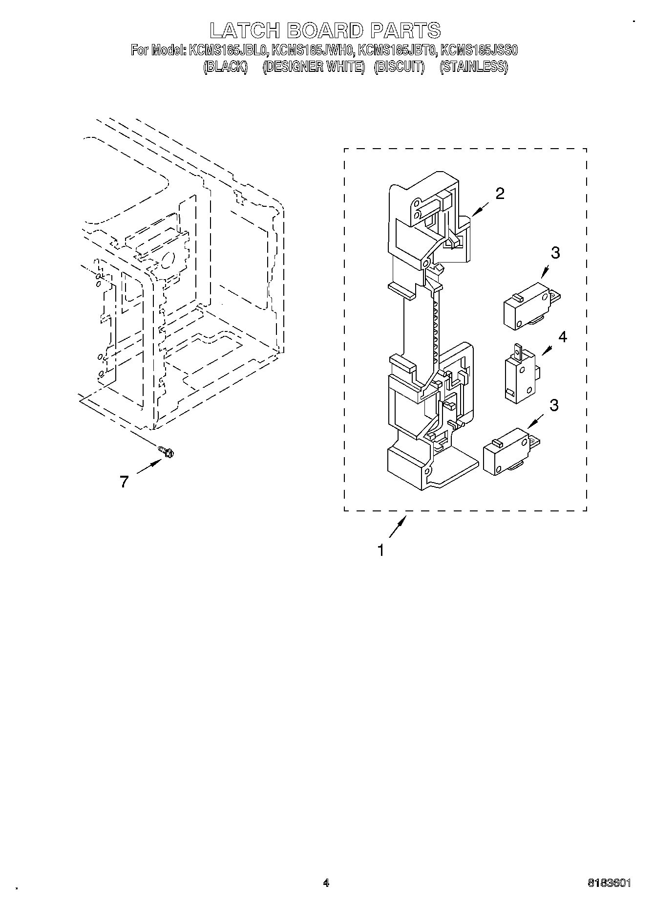 04 - LATCH BOARD