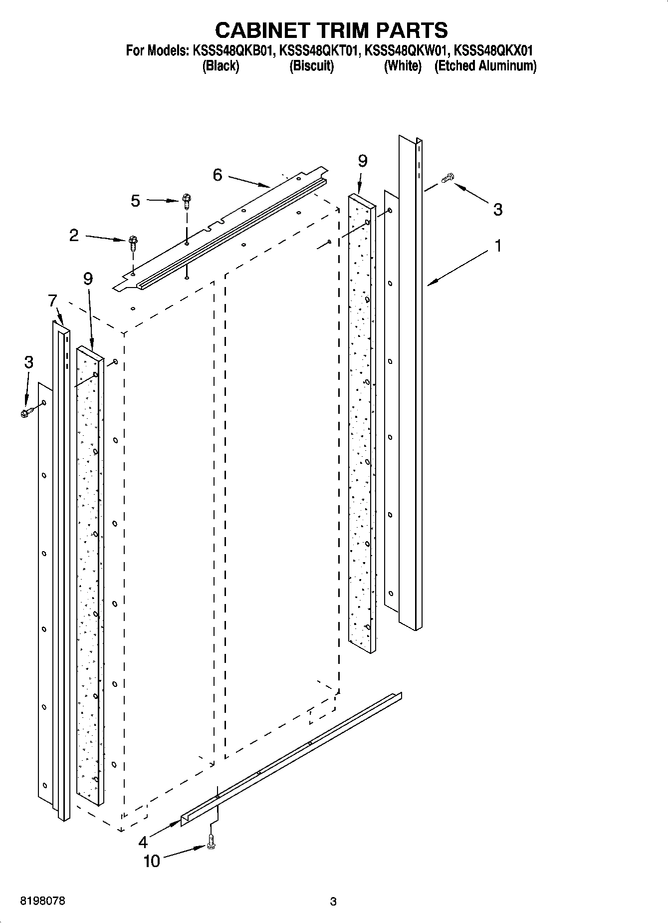 02 - CABINET TRIM PARTS
