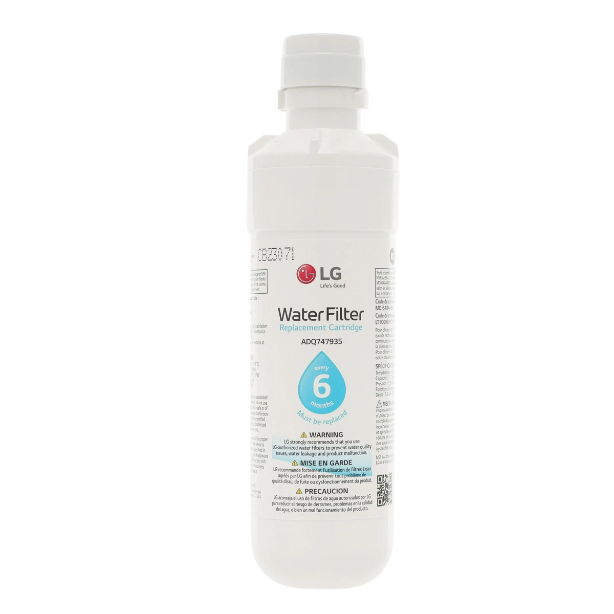 LG LT1000P Refrigerator Water Filter - AGF80300705
