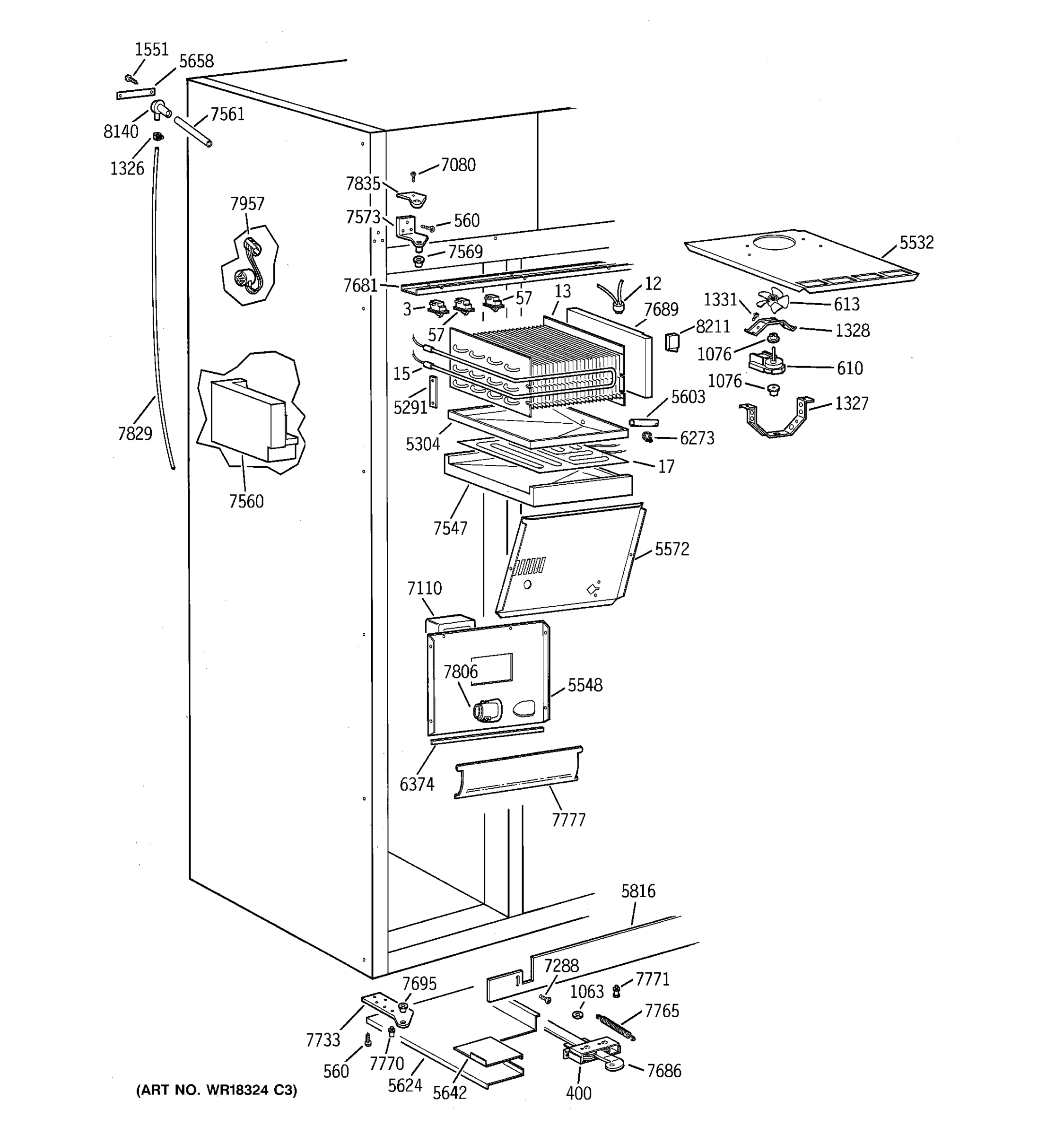 FREEZER SECTION