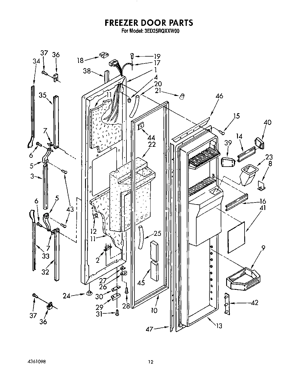 09 - FREEZER DOOR